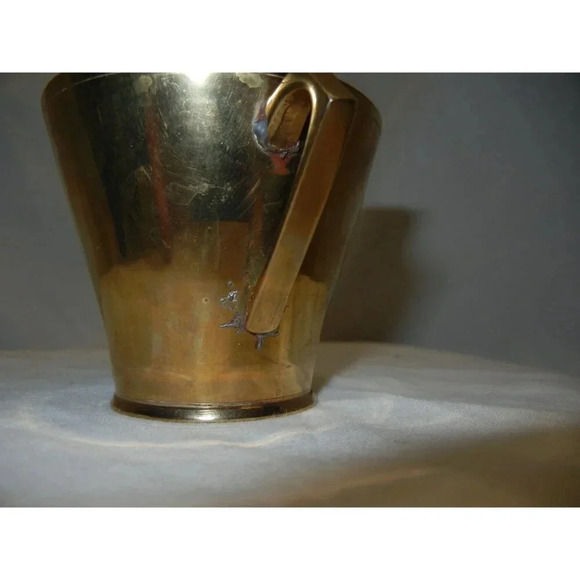Brass Mug, Korean, bar ware, kitchen ware, Handled mug, drinks - Picture 6 of 6